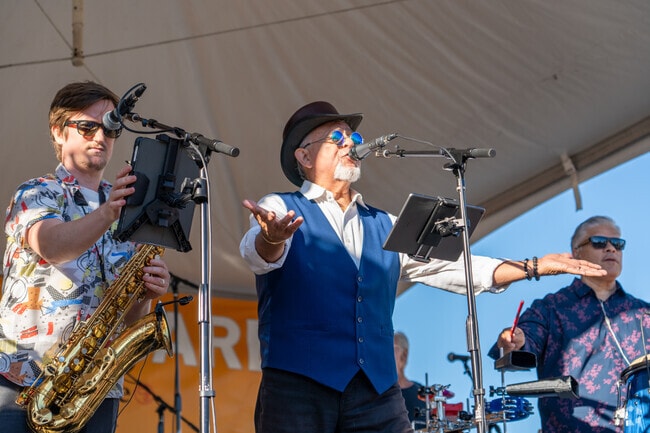 Enjoy live performances and creative booths at Redwood City's ART on the Square festival.