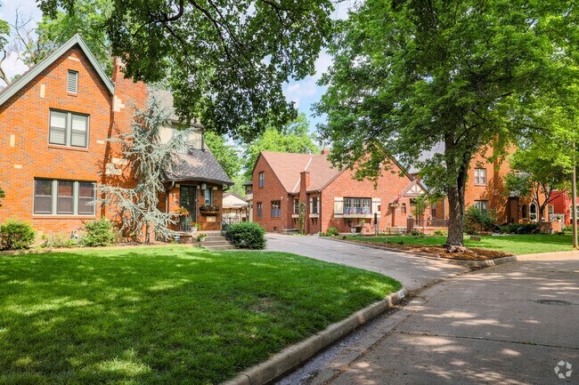 Tudor Revivals are scattered throughout North Riverside.