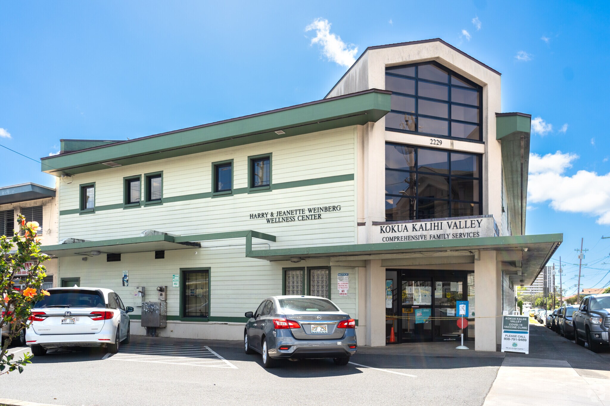 Roots Cafe is located inside the Weinberg Community Building.