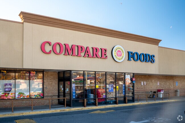 Compare foods on Bladensburg Rd is Cottage City's grocery store.