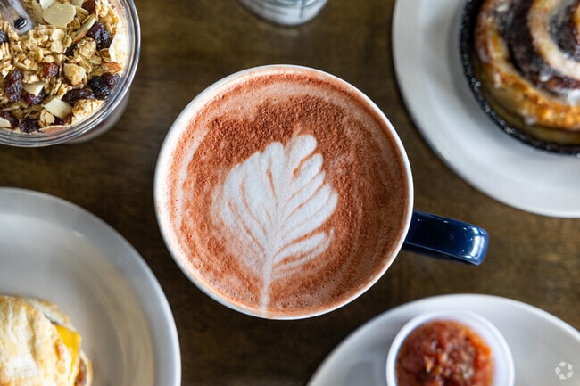 The Pines locals enjoy being close to the lattes at Provision Coffee & Bakery.