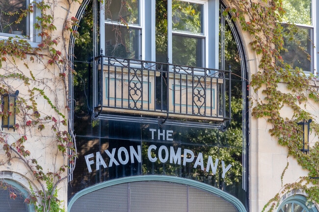 Faxon earns its name from the historic Faxon Company that used to operate in the area.