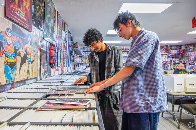 Comic Cult HD has a wide selection of back issues, new comic books and collectibles near Golden Arrow Ranchos.