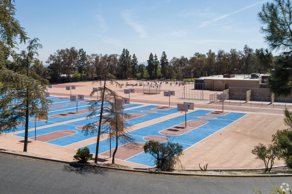 Robert Frost Middle School has several sports courts to develop its student athletes.