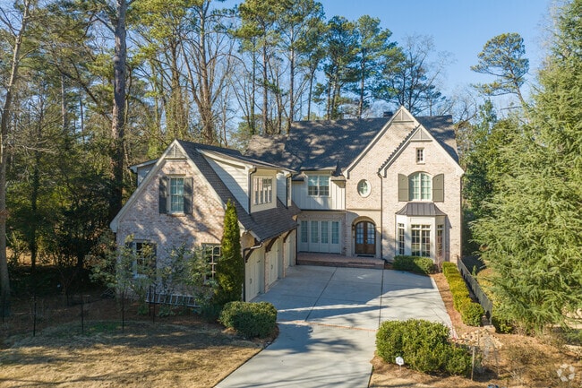 You'll find large homes throughout the neighborhood with attached car garages.