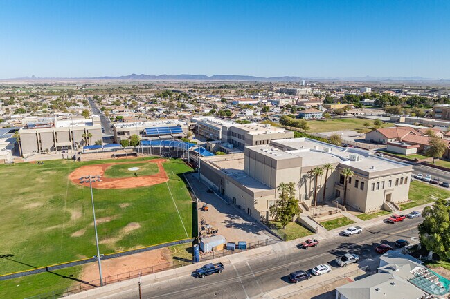 Yuma High School offers a rigorous academic curriculum, including the Cambridge Curriculum.
