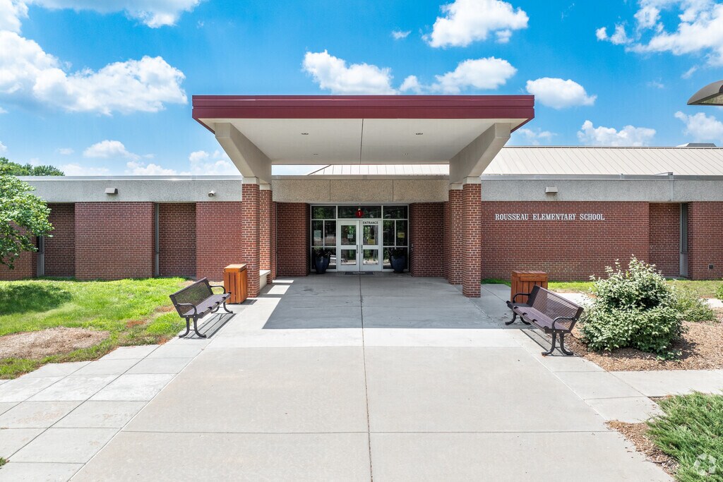 Rousseau Elementary School is another schooling option for younger students.