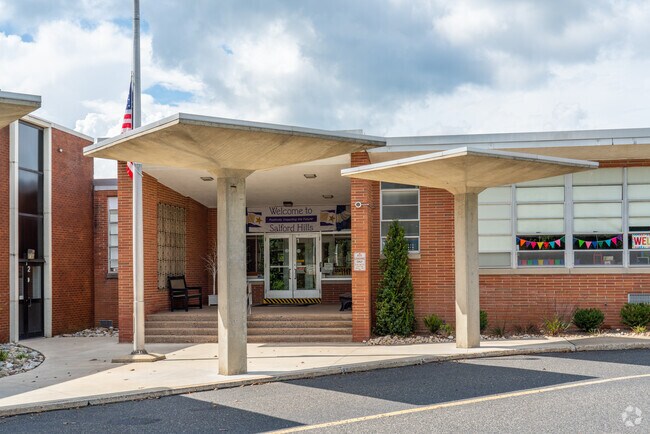 Salford Hills Elementary School receives an overall A grade from niche.com.