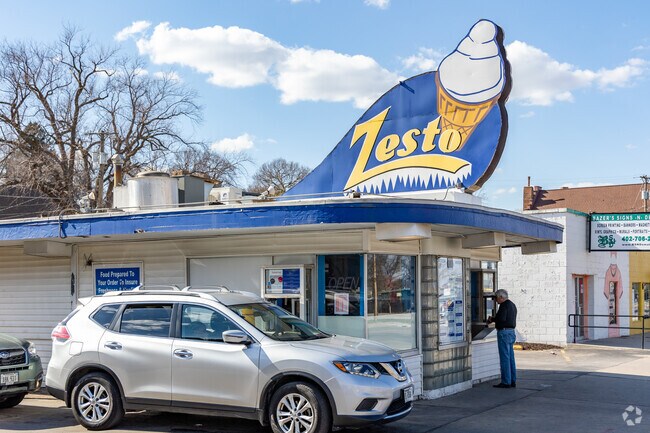 Zesto in downtown Florence is a popular location for sweet treats in the warmer months.