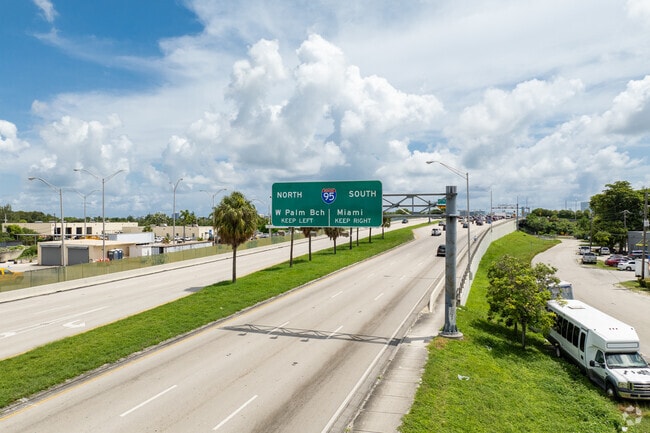The City of North Miami Beach is well connected with major highways nearby.