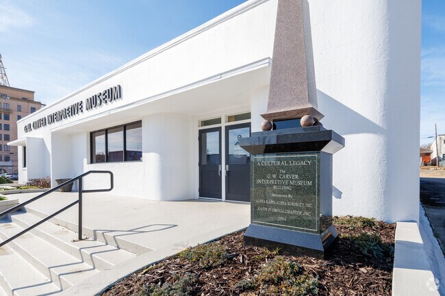 The George Washington Carver Interpretive Museum has a rich history that dates back to 2000 when Dothan’s Greyhound Bus Station, built in the 1940's, was converted into the museum we know and love today.
