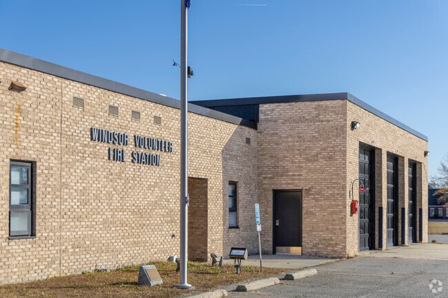 The Windsor Volunteer Fire Station serves the community diligently and effectively.