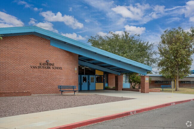 Van Buskirk Elementary School serves grades K-5 in Tucson, Arizona.