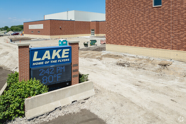 Lake Elementary is building new digs.