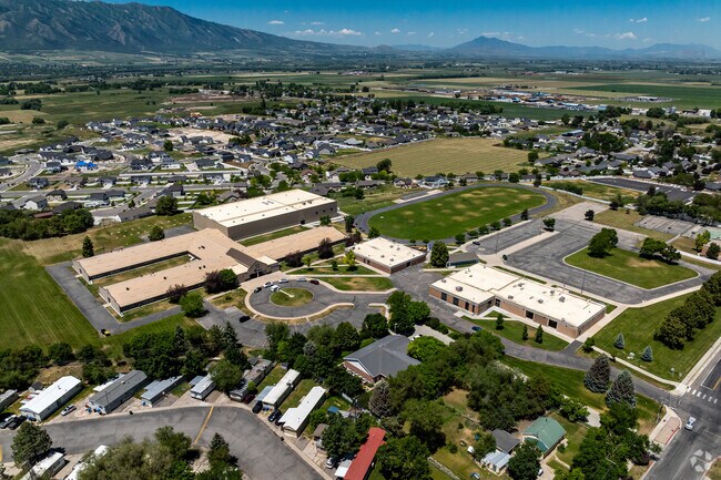 South Cache Middle School serves students in seventh and eighth grade in Hyrum.