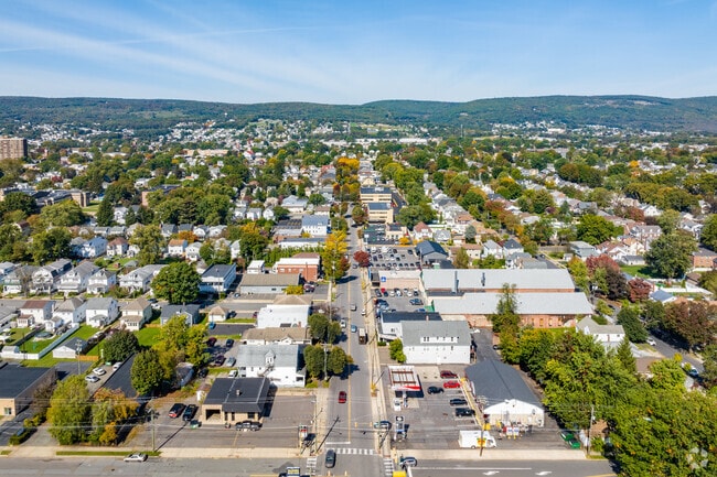 The Pocono Mountains provide gorgeous views to Kingston.