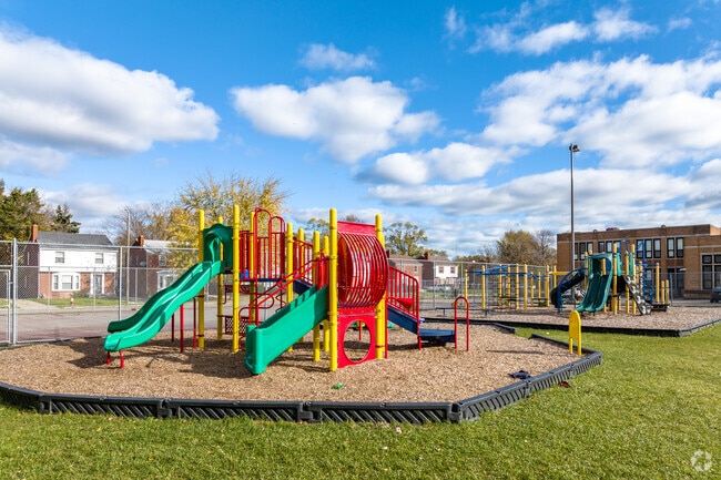 Children will enjoy recess at Brewer Academy's new playground.