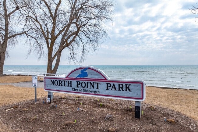 North Point Park in Central Sheboygan offers panoramic views of Lake Michigan.