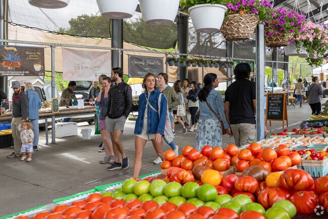 The Fulton Street Market runs every Saturday in Midtown Grand Rapids.