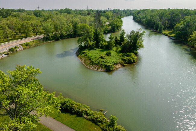 Ellicott Creek Park in Irvington Creekside has everything from boating to disc golf and soccer.