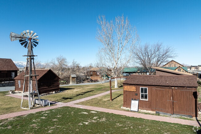 Benson Grist Mill is located in Stansbury Park and is a popular attraction for residents near and far.