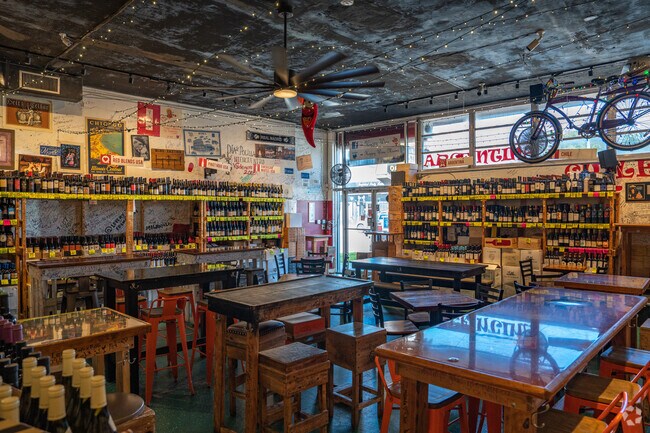 Happy Wine is a popular, casual restaurant located in West Miami.