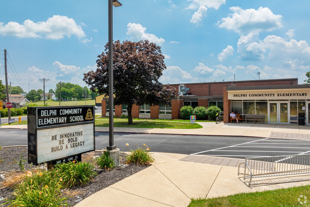 Delphi Community Elementary School receives an overall Niche grade of B-.