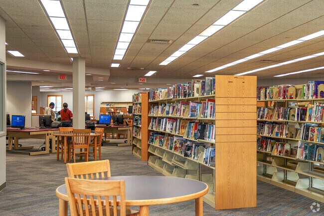 Head over to the Riletta Cream Library in Centerville to find your next favorite book.