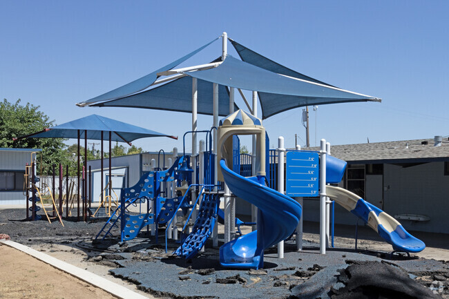 The playground at Frank Sparkes Elementary School in Winton.