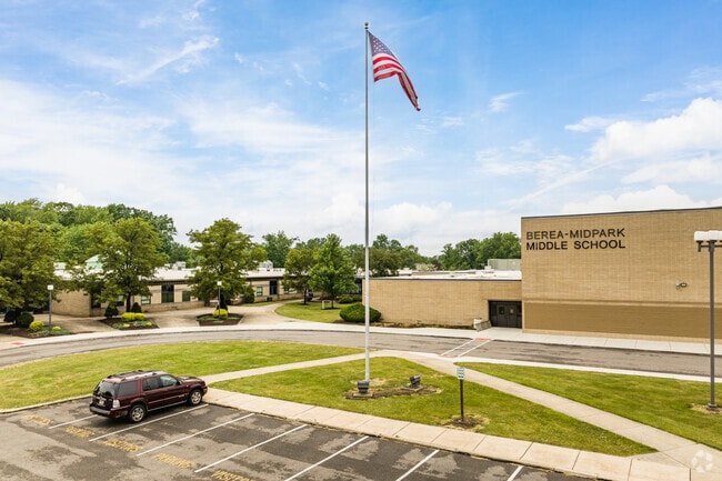 Berea-Midpark Middle School is a large yet accessible campus.