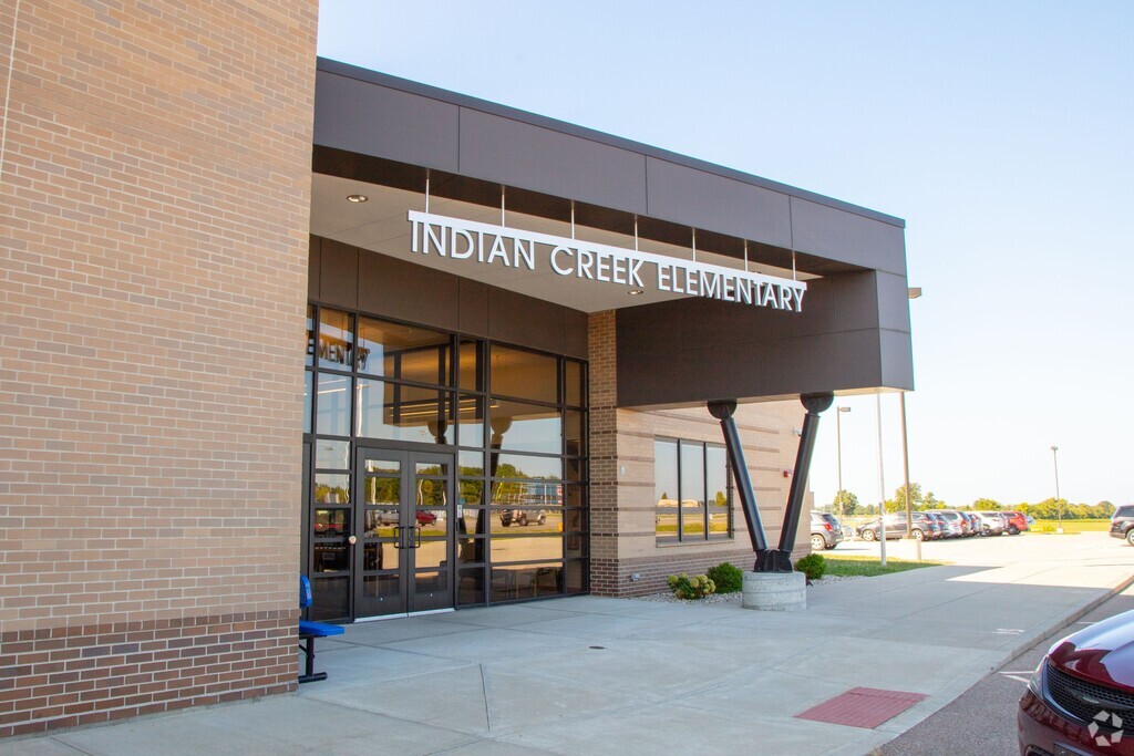 Indian Creek Elementary School serves students in the Trafalgar community.