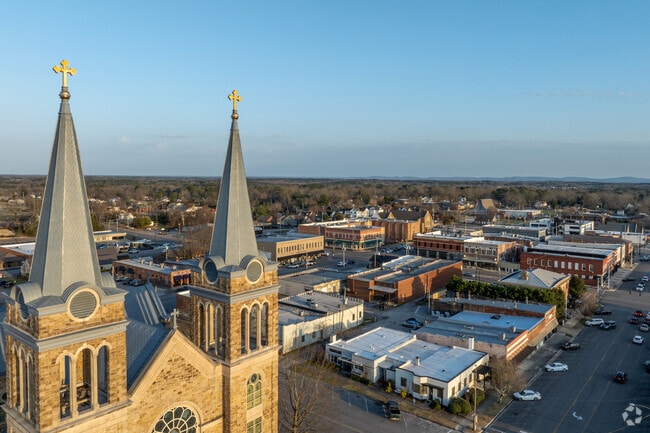 Enjoy a small town atmosphere when you visit the charming city of Cullman.