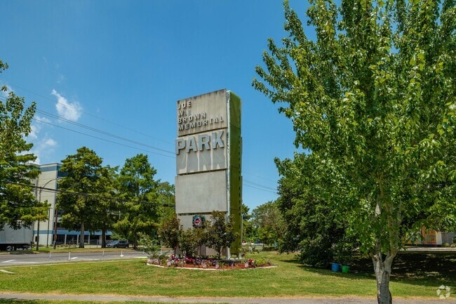 Joe Brown Memorial Park is the largest park in the New Orleans East community.
