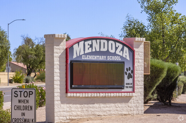 Mesa’s Mendoza Elementary School is home of the Pups. Go Pups!