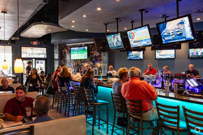 Joey D's is known for its pizzas and Italian cuisine near Palm River Estates.