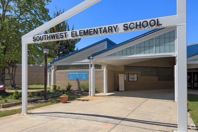 Southwest Elementary School in Woodcroft serves grades K-6.