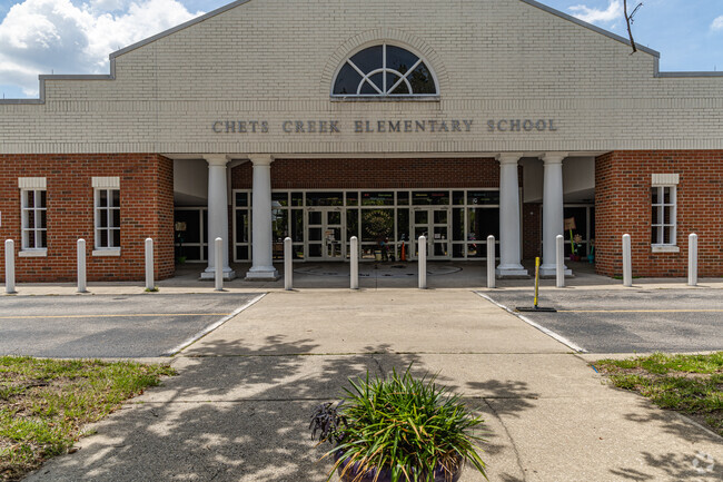 Chet's Creek Elementary School supports approximately 1,100 students.
