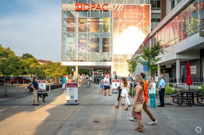 The DPAC in American Tobacco features comedy shows, live music and Broadway performances.
