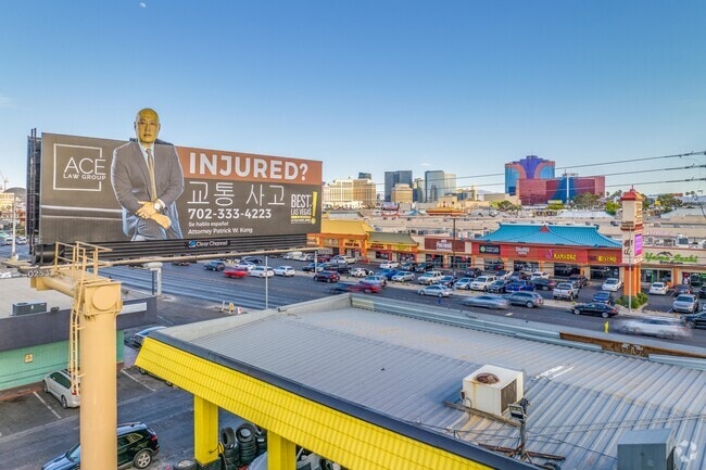 Spring Mountain Road retailers make Chinatown a popular market area.