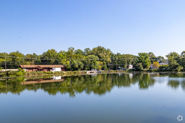 VIsit the historic Alcyon Park and lake in Pitman, NJ.