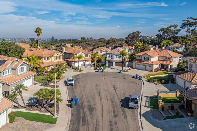 Some quiet residential streets end in cul-de-sacs in Terra Nova.