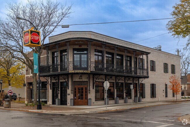 Enjoy live music outdoors at Brine Oyster House during the warm months.