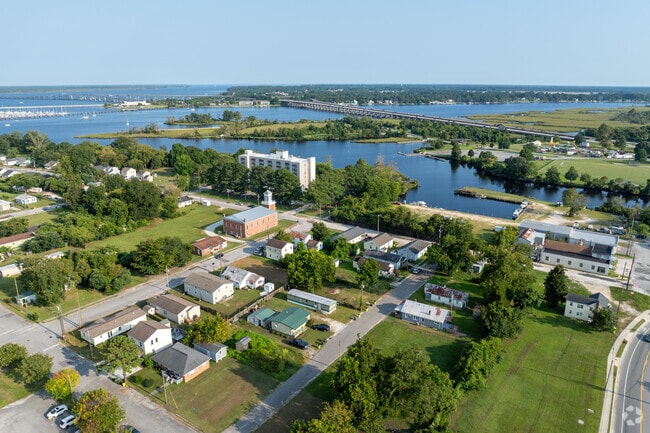 Five Points sits between downtown New Bern and the waterfront.