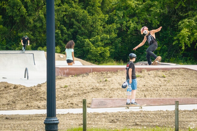 Westwood Historic District residents enjoy skating at nearby Muncie Skate Park.