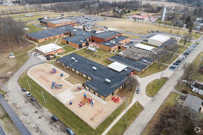 Addison Elementary Back Aerial
