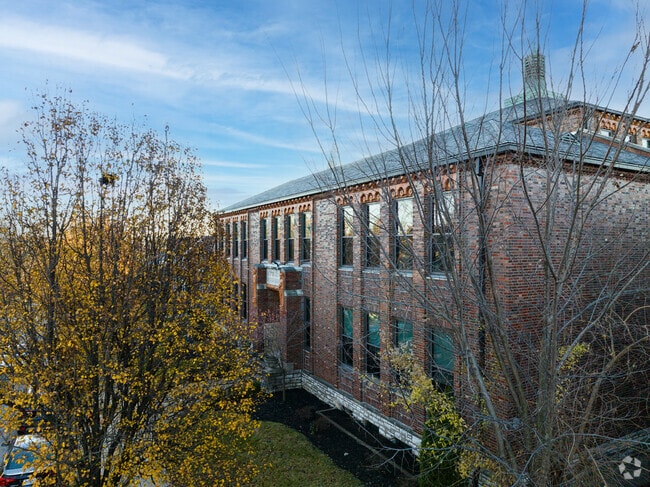 Marian Middle School is a well maintained classic brick building.