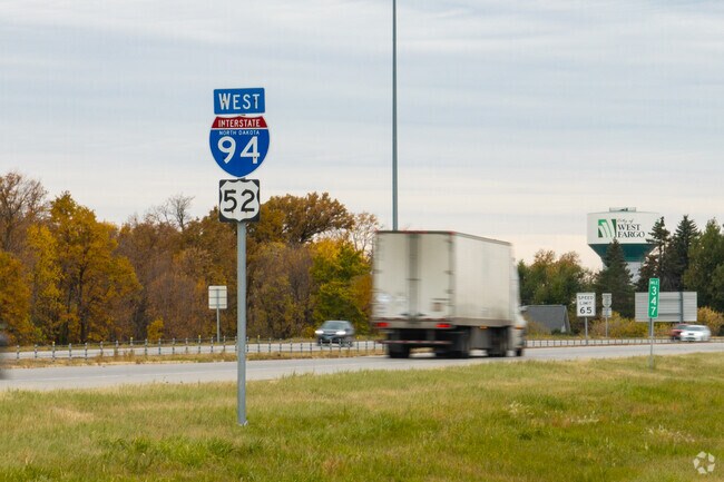 Charleswood residents can quickly commute on I94 across the state of North Dakota.