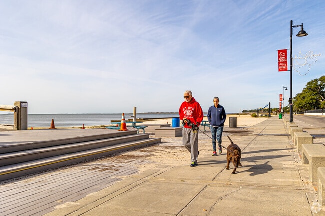 Beaches near Moss Point are pet friendly.