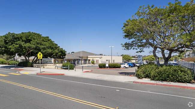 A street view of Dingeman Elementary School located in Miramar Ranch North.