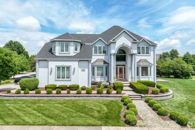 Beautiful homes with exceptional landscaping fill the community of River Run.